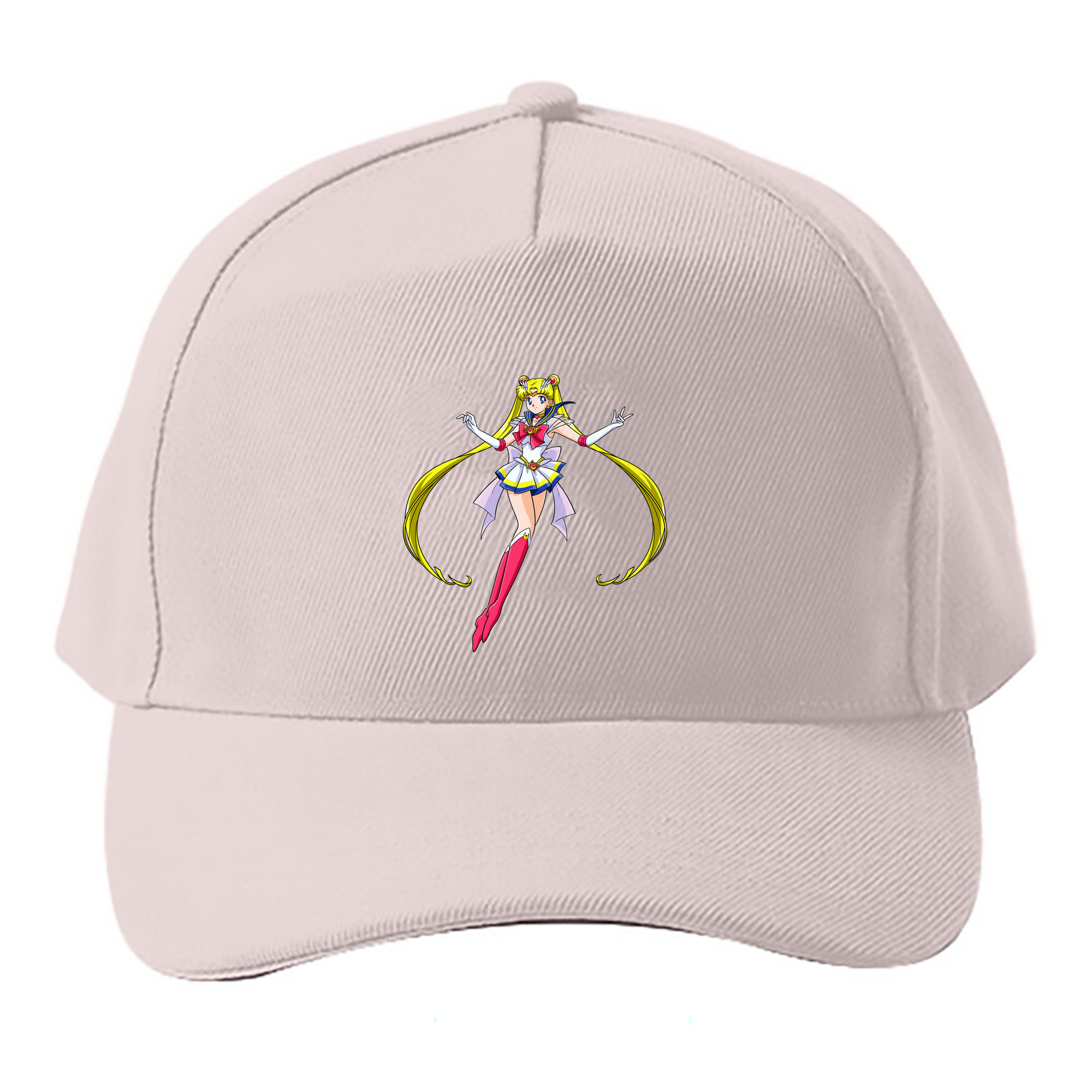 （画像用） 美少女戦士セーラームーン 月野 うさぎ つきの うさぎ Sailor Moon Tsukino Usagi ベースボールキャップ 綿100％ 男女兼用 帽子 スポーツ